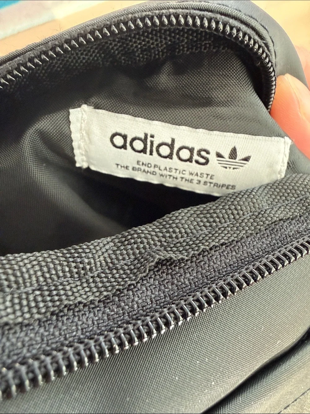 adidas Black Trefoil Waist Pack